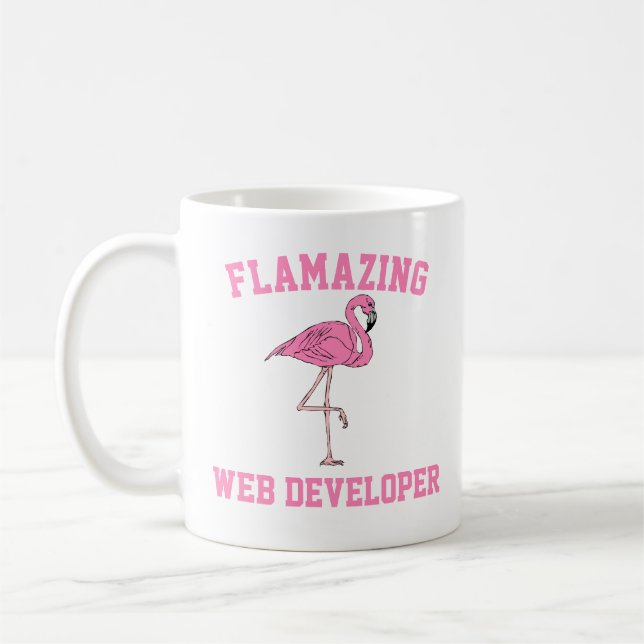 Flamazing Web Developer Mug (Left)