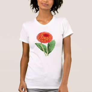 "Flambeau Dahlia" Vintage Illustration T-Shirt