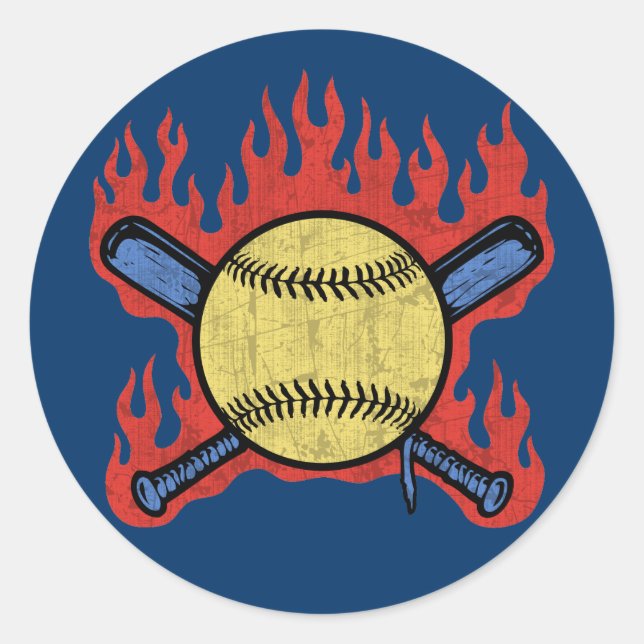 Flambeau Field Classic Round Sticker (Front)