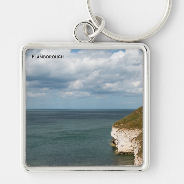 Flamborough Coast Key Ring (Front)