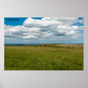 Flamborough Coast Poster