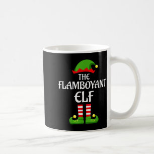 Flamboyant Elf Family Matching Group Christmas Coffee Mug
