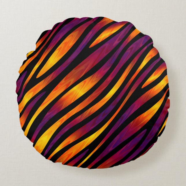 flamboyant round cushion (Front)