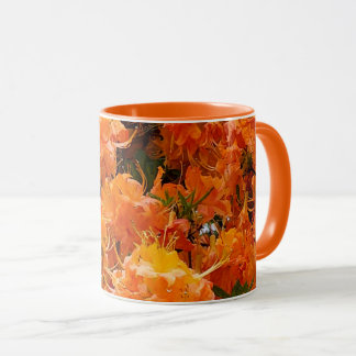 Flame Azalea Flowers Mug