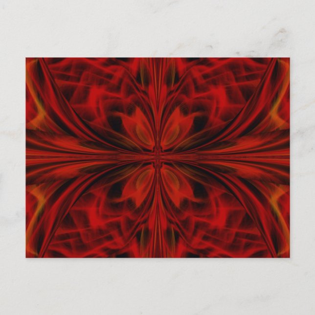 Flame Butterfly 1  Postcard (Front)