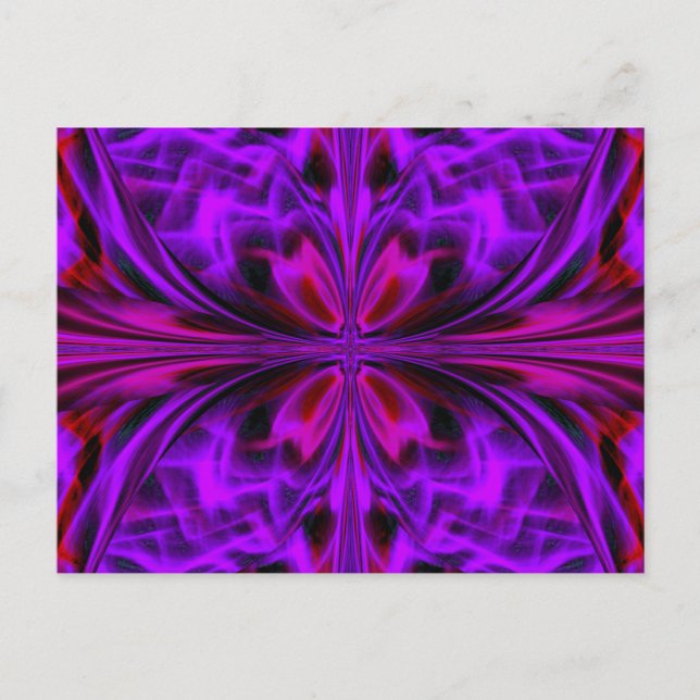 Flame Butterfly 2 Postcard (Front)