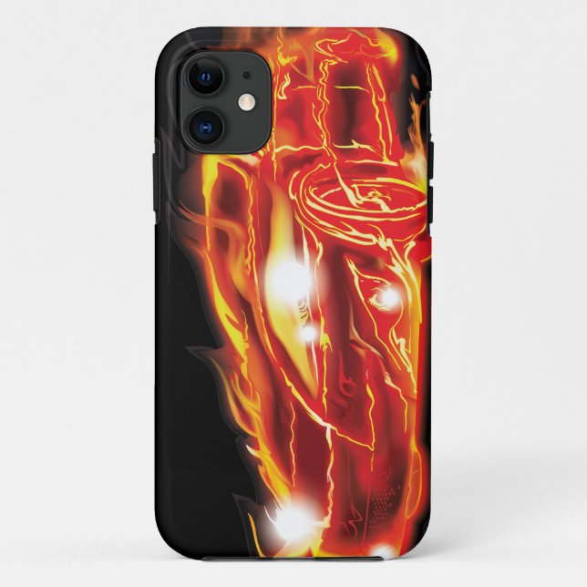 Flame Car Case-Mate iPhone Case (Back)