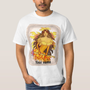 Flame Fairy firefighter  t-shirt