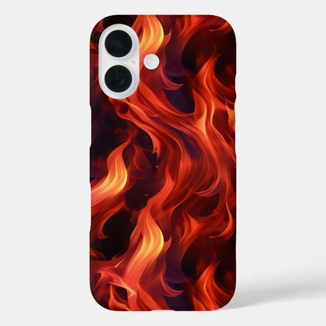 Flame Fire Pattern Case-Mate iPhone Case (Back)