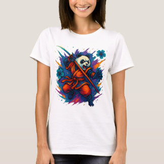 Flame fist Panda T-Shirt