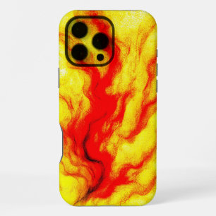 Flame Flow – Abstract Fire-Inspired iPhone 16 Pro Max Case