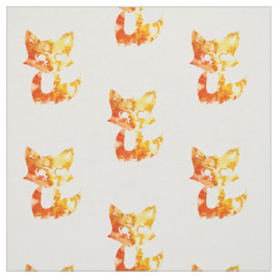 Flame Flox Pattern Fabric