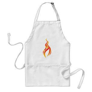 Flame Icon Apron
