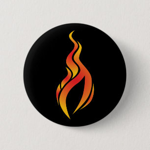 Flame Icon Button