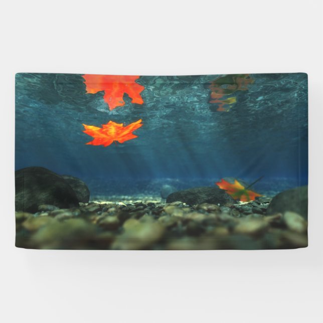 Flame in the Water Banner (Horizontal)