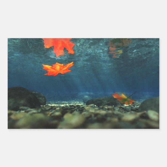 Flame in the Water Stickers (Front)