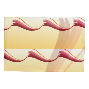 Flame Lily Reversible Pattern Pillowcase