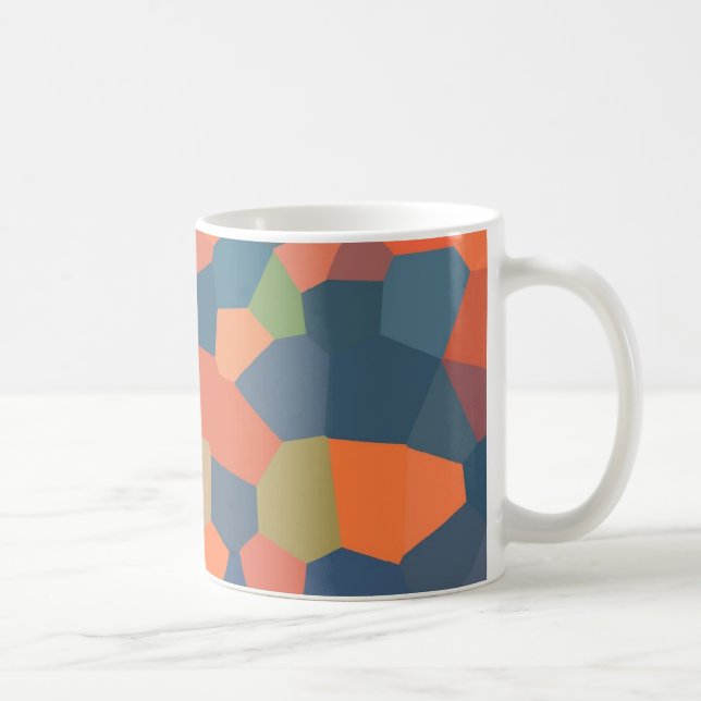 Flame, Midnight, Green Coffee Mug (Right)