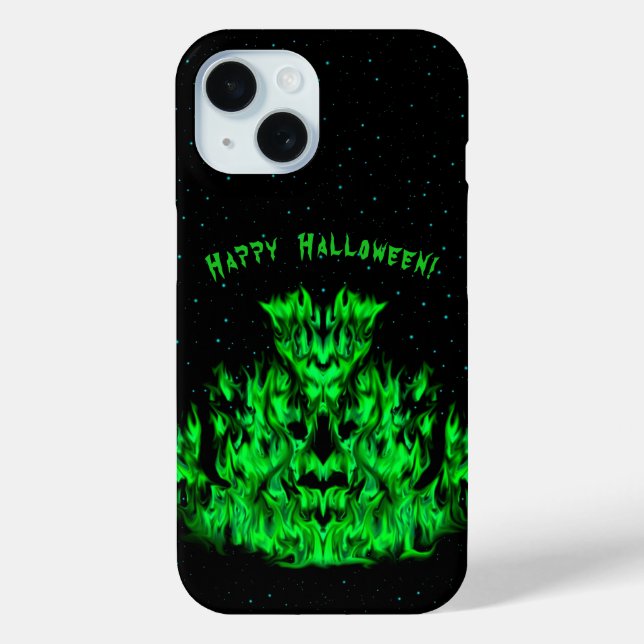 Flame Monster in The Starlight Sky Case-Mate iPhone Case (Back)
