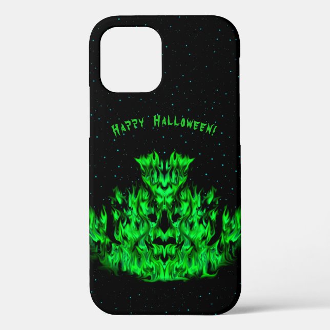 Flame Monster in The Starlight Sky Case-Mate iPhone Case (Back)