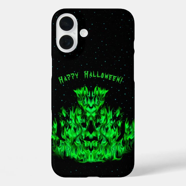 Flame Monster in The Starlight Sky Case-Mate iPhone Case (Back)