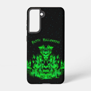 Flame Monster in The Starlight Sky Samsung Galaxy Case