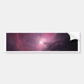 Flame Nebula Bumper Sticker