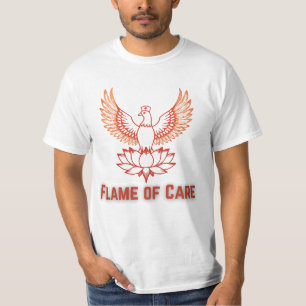 Flame of Care – Phoenix Nurse Design T-Shirt