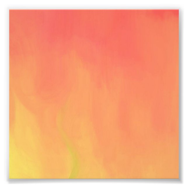 Flame of Life Photo Print (Front)