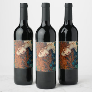 "Flame of the Tides" - A Colourful Portrait        Wine Label