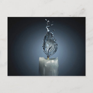 Flame of Water Postcard