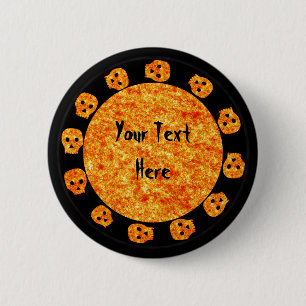 Flame Orange Button
