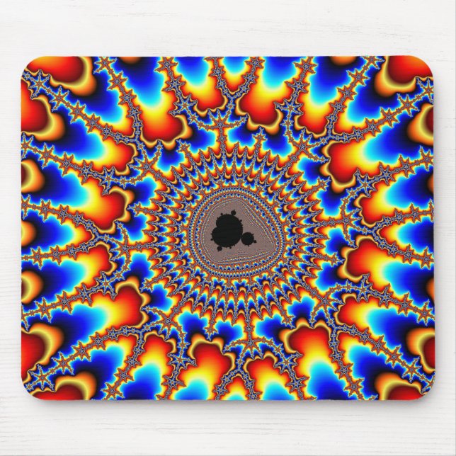 Flame Ring Mouse Pad (Front)