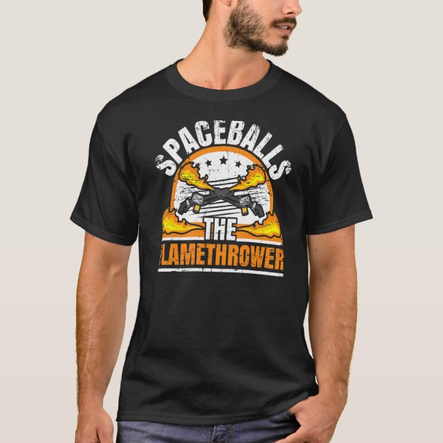 Flame Thrower  Flamethrower Hot Burn T-Shirt (Front)