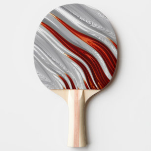 ~ FLAME THROWER ~ Original Fractal ~ Ping Pong Pad Ping Pong Paddle
