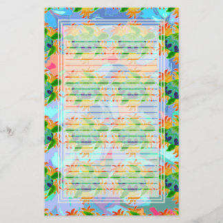 Flame Turtle Lined Stationery