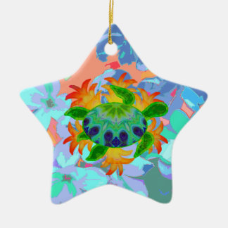 Flame Turtle Star Ornament