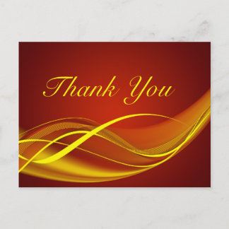 Flame Wave Postcard