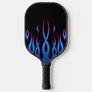 Flamed out pickleball paddle grn/blu