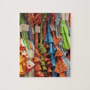 flamenca costumes Sevilla Andalucia Fair April Jigsaw Puzzle