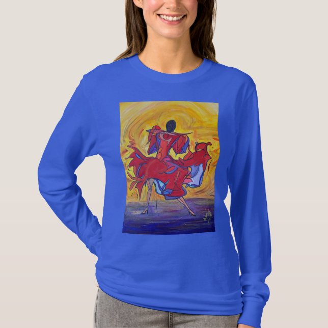 Flamenca Dancer Shirt  (Front)