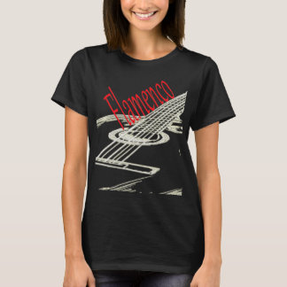 Flamenco Acoustic Guitar Player Premium  T-Shirt