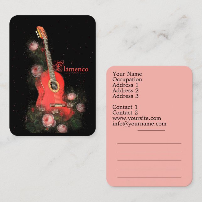 Flamenco - Business Card (Front/Back)