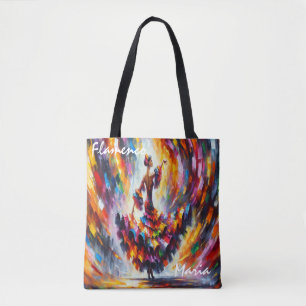 "Flamenco" Customizable  Tote Bag