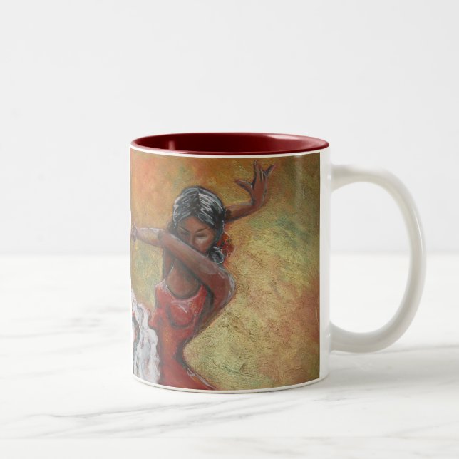 Flamenco Dancer Art Mug (Right)