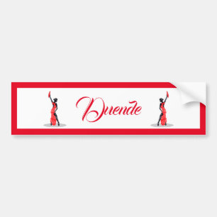 Flamenco Dancer Duende Bumper Sticker