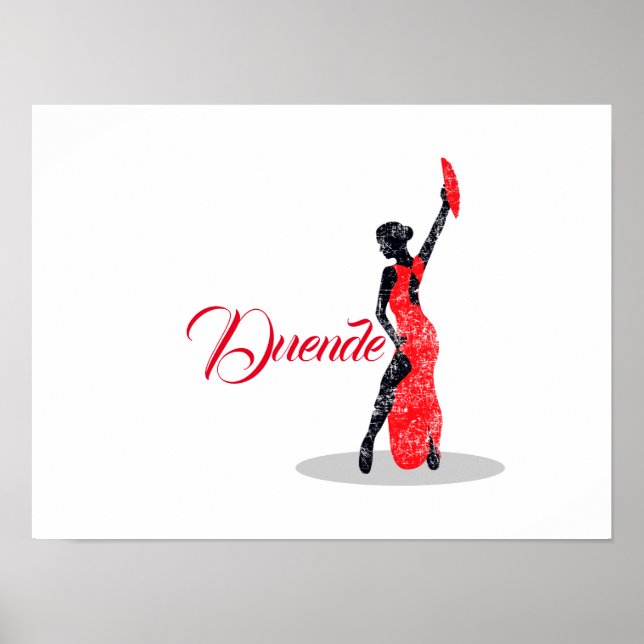 Flamenco Dancer Duende Poster (Front)