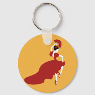 Flamenco Dancer Key Ring