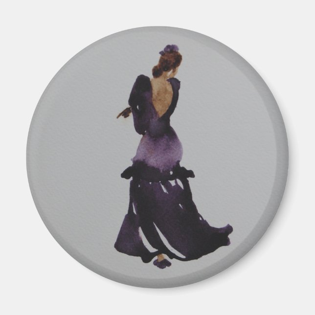 Flamenco Dancer Magnet (Front)