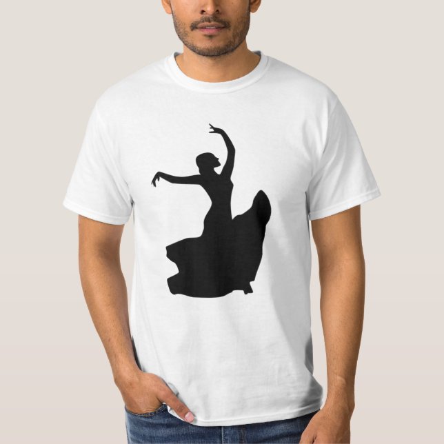 Flamenco Dancer Only T-Shirt (Front)